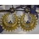 High Ended Designer Earrings in Antique Gold base